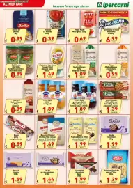 Volantino Ipercarni Pagina 12: Del Monte borlotti-cannellini ceci-lenticchie €0,89, Flauti Mulino Bianco €1,99
