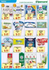 Volantino Ipercarni Pagina 8: Mozzarella Santa Lucia Galbani €2,69, Kefir Sveltesse Nestlé €1,19