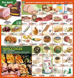 Volantino Supermercati EffePiù Pagina 4: Cavazzuti salame aquilano €1,59, Traiano Brunelli Pecorino €2,39