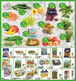 Volantino Supermercati EffePiù Pagina 6: Bonduelle le rustiche €2,19, Melinda Squeeze vari gusti €0,79