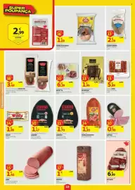 Folheto Auchan semana 36 Página 10: Chouriço de carne damatta €3,49, Salame hein tipo dinamarquês €1,40
