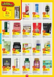Folheto Auchan semana 36 Página 20: Suplemento Nature's Bounty B-Complex €17,84, Barra Proteína e Aveia Prozis €1,65