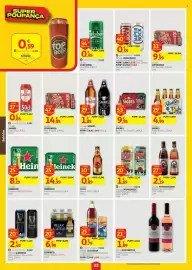 Folheto Auchan semana 36 Página 32: Bebida la casera €0,79, Cerveja Sagres €1,85