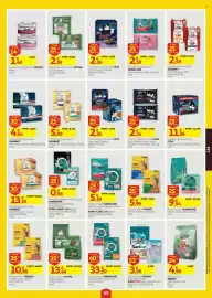 Folheto Auchan semana 36 Página 45: Comida húmida p/ gato ultima €2,59, Ração p/ Gato Purina One €5,59