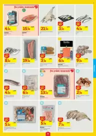 Folheto Auchan semana 36 Página 5: Polvo Auchan €13,49, Pescada da Argentina €4,99