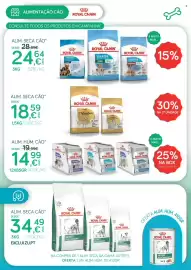 Folheto ZU Página 6: Royal Canin starter €24,64, Royal Canin Alimentação Húmida Cão €14,99