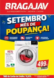 Folheto BragaJAV Página 1: Aeg mÃ¡q. lavar roupa lfr611402b €499,00