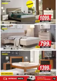 Folheto BragaJAV Página 13: Quarto casal ankara €1.099,00, Quarto casal sunset €799,00