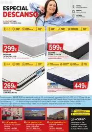 Folheto BragaJAV Página 16: Ergoflex top safira €299,00, Colfitas 5 estrelas 195x150 €599,00