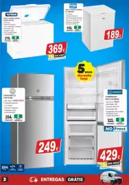 Folheto BragaJAV Página 2: Arca congeladora beko cf 100ewn €189,00, Arca congeladora tensai tcceu 290-vd €369,00