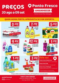 Folheto Ponto Fresco semana 36 Página 4: Guardanapos renova €0,55, Det. Máq. Roupa Skip Ciclos Curtos Gama 54Ds €9,85