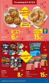 Lidl tilbudsavis uge 37 Side 10: MILBONA High Protein €8,00, Gulerodsbolle €6,00