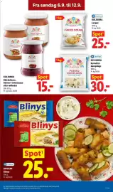 Lidl tilbudsavis uge 37 Side 14: KULJANKA Langos €25,00, DOVGAN Blinys €25,00