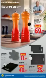 Lidl tilbudsavis uge 37 Side 21: SILVERCREST Skærebræt €25,00, SILVERCREST Digital køkkenvægt €40,00