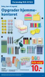 Lidl tilbudsavis uge 37 Side 24: CRELANDO Magneter €10,00, CRELANDO Kontorartikler €10,00