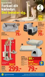 Lidl tilbudsavis uge 37 Side 29: ZOOFARI Kradsetræ med hule €299,00, ZOOFARI Kæledyrsseng €79,00