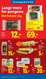 Lidl tilbudsavis uge 37 Side 34: SVANSØ Aioli, aioli med chili eller avocadocreme €12,00, DELUXE Brioche-hotdogbrød €12,00