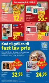 Lidl tilbudsavis uge 37 Side 8: SELECT & GO Sushi, App-pris, BUTCHER'S Kam-, nakkekoteletter eller stegeflæsk €55,00