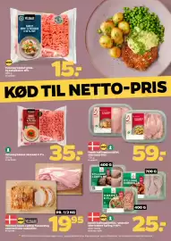 Netto tilbudsavis uge 36 Side 10: Velsmag dansk ovnklar flæskesteg uden ben eller nakkefilet €19,95