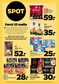 Netto tilbudsavis uge 36 Side 19: Actimel 8-pak €25,00, Danske hot wings €59,00