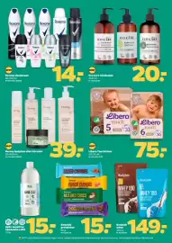 Netto tilbudsavis uge 36 Side 25: Eco Care håndsæbe €20,00, Libero Touch bleer €75,00