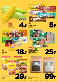 Netto tilbudsavis uge 36 Side 5: Copenhagen Roaster helbønner €99,00, Corny Big myslibar €5,00
