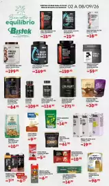 Encarte Bistek Supermercados semana 36 Página 1: Creatina crealift essential 300g monohydrate €271,90