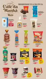 Encarte Bistek Supermercados semana 36 Página 3: Pão bisnaguinha vital €5,97, Bisnaguinha belive trad.sem glúten €9,98