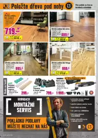 Hornbach leták Strana 3: Wolfcraft pokosnice & řezací šablona €799,00, Dřevěná podlaha Dub Vintage €999,00