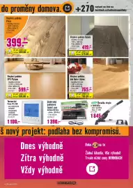 Hornbach leták Strana 5: Wolfcraft řezačka vinyлу a laminátu €1.845,00, Fisso termostat PX-16B €1.100,00