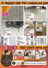 Hornbach leták Strana 6: PVC podlaha Faray světle šedá €229,00, Karcher cisticí prostředek na podlahy €199,00