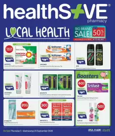 Health Save catalogue Page 1: Voltaren Pain Relief Gel with No Mess Applicator €19,49