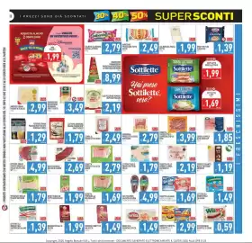 Volantino Supermercati Agorà settimana 36 Pagina 13: Beretta prosciutto cotto brace €2,79