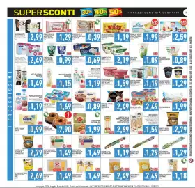 Volantino Supermercati Agorà settimana 36 Pagina 14: Muller mousse dessert proteici €1,29, Pinsa romana rusticana bio €1,99