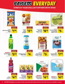 Spar catalogue week 36 Page 12: Nanna's Apple Snack Pies €5,00, Battered Onion Rings €4,70