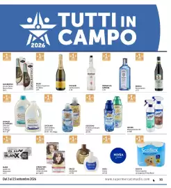 Volantino Madis Pagina 11: Quasar detergente assortiti €1,99, Branca Brancamenta €1,99