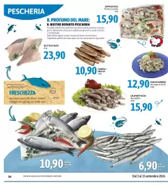 Volantino Madis Pagina 16: Cannelli freschi €10,90, Code di gambero €12,90