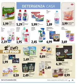 Volantino Madis Pagina 23: Amuchina Detergente Pavimenti €1,95, Cif Detergente spray assortiti €2,19