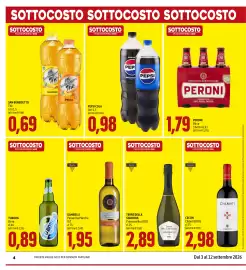 Volantino Madis Pagina 4: Pepsi Cola €0,98, Gambelli Passerina Marche IGT €1,95