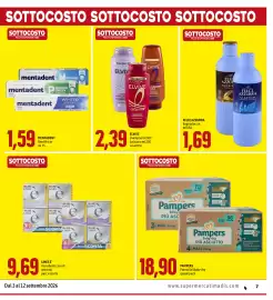 Volantino Madis Pagina 7: Elvive shampoo ml 300 balsamo ml 250 assortito €2,39, Felce azzurra bagnodoccia €1,69