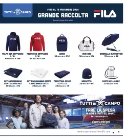 Volantino Madis Pagina 9: Felpe con cappuccio Fila €25,00, Set asciugamano ospite e viso blu €8,00
