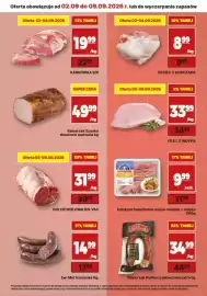 API MARKET gazetka tydzień 36 Strona 2: IndykpolsamoDobro mięso mielone z indyka €9,99, Goleń Wołowa B/K Vac €31,99
