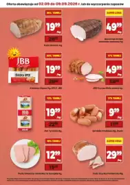 API MARKET gazetka tydzień 36 Strona 3: JBB Szynka Biebrzówka €49,99, Serdelki Drobiowe Kg. Duda €9,99