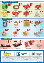 Folleto TOP Cash & Carry Página 12: Entrecot de vacuno €13,89, Patatas 9/9 CATERPAK €3,95