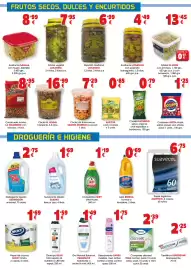 Folleto TOP Cash & Carry Página 8: Suavecel papel higiénico €6,75, Josango cóctel vegetal €7,95