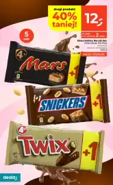 Dealz gazetka tydzień 36 Strona 10: Batony Snickers, Mars lub Twix €12,50
