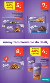 Dealz gazetka tydzień 36 Strona 17: Napój czekoladowy Milka €5,00, Ciastka biszkoptowe z nadzieniem Milka €8,50
