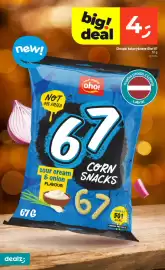 Dealz gazetka tydzień 36 Strona 28: Chrupki kukurydziane Oho! 67 €4,50