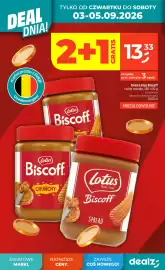 Dealz gazetka tydzień 36 Strona 4: Krem Lotus Biscoff €13,33