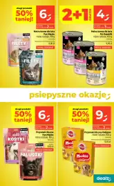 Dealz gazetka tydzień 36 Strona 45: Przysmaki dla psa Pan Mięsko €6,00, Mokra karma dla kota Pet Republik €6,00